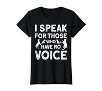 I Speak For Those Who Have No Voice Animal Rescue Camiseta gráfica económica