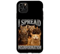 I Spread Desinformación Gatos Retro 90s Gráfico ronroneo fects Carcasa para iPhone 11 Pro MAX