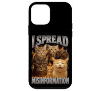 I Spread Desinformación Gatos Retro 90s Gráfico ronroneo fects Carcasa para iPhone 12 Mini