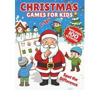 I-Spy Christmas Games for Kids: Christmas Mazes, I Spy, Tracing, Matching, and More - 100 Fun Holiday Activities for Kids Ages 4-7