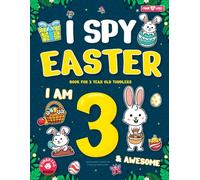 I Spy Easter Book for 3 year old toddlers: Easter Basket Stuffer for 3 year old girls & boys (Easter Basket Stuffers for Toddlers)