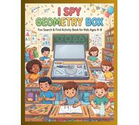 I SPY Geometry Box: Fun Search & Find, Count, Maze, Shadow Match & Coloring Activity Book for Kids Ages 4-8