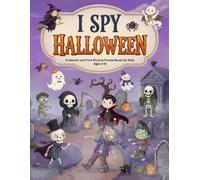 I Spy Halloween: A Search and Find Picture Puzzle Book for Kids Ages 3-6