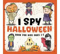 I Spy Halloween Book For Kids Ages 2-5 (Halloween Party Favors Items)