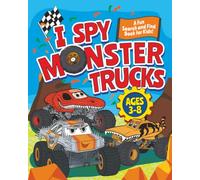 I Spy Monster Trucks: A Fun Search and Find Activity Book for Toddlers and Preschoolers Ages 3-8 | Hidden Picture Monster Truck Book for Kids, Boys and Girls | Perfect Birthday and Holiday Gift
