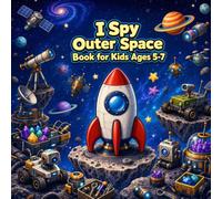 I Spy Outer Space Book for Kids Ages 5-7: A Challenging Search-and-Find Picture Puzzle Adventure - Rockets, Robots, Rovers, Astronauts, Stars & More (I Spy Search and Find Books for Kids Ages 5-7)