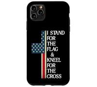 I Stand for The Flag and Kneel for The Cross USA Freedom God Carcasa para iPhone 11 Pro MAX