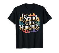 I Stand with Humanity Apoyo Mundial de bondad Camiseta