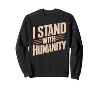I Stand with Humanity Apoyo Mundial de bondad - Sudadera