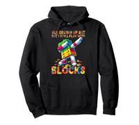 I Still Play with Blocks Funny Blocks Bricks Master Builder Sudadera con Capucha