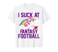 I Suck at Fantasy Football Last Place Fantasy Football Loser Camiseta gráfica económica
