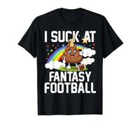 I Suck at Fantasy Football Last Place Fantasy Football Loser Camiseta gráfica económica