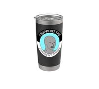 I Support the Current Thing Meme Vaso térmico de acero inoxidable de doble pared