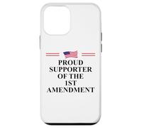 I Support The First Amendment Freedom Speech 1st Amendment Carcasa para iPhone 12 Mini