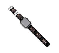I Support The Right to Arm Bears - Correa de reloj compatible con Apple Watch, correas de silicona de repuesto, 42mm/44mm, Silicona, Sin piedra preciosa