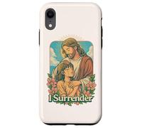 I Surrender Christian Jesus Anime Fe Adoración Arte Diseño Carcasa para iPhone XR