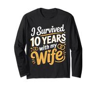 I Survived 10 Years with My Wife Aniversario Marido |- Manga Larga