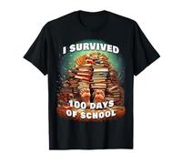 I Survived 100 Days of School 67 Meme Kids Camiseta