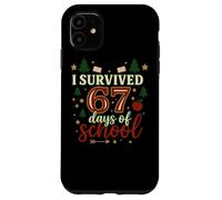 I Survived 67 Days of School - Camiseta Divertida 6 7 Meme Carcasa para iPhone 11