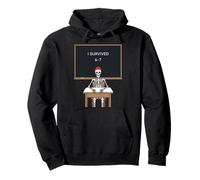 I Survived 67 Funny Six Seven Meme Funny Teacher Christmas Sudadera con Capucha