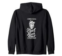 I Survived A Heart Attack What Your Superpower Cardiac Sudadera con Capucha