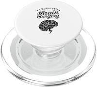 I Survived Brain Surgery Survivor Surgeries Paciente PopSockets PopGrip para MagSafe