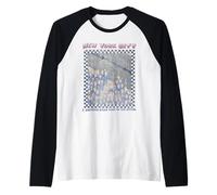 I Survived Going Back to The Office New York City NYC Funny Camiseta Manga Raglan