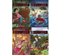 I Survived Graphic Novels 4 Books Set (Book #5 - Book #8)