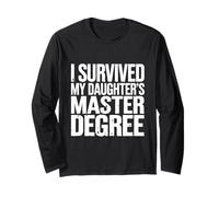 I Survived My Daughter's Master Degree Graduación --- Manga Larga
