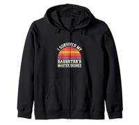I Survived My Daughter's Master Degree Graduación |--- Sudadera con Capucha
