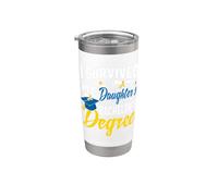 I survived my daughters regalos de graduación de licenciatura Vaso térmico de acero inoxidable de doble pared
