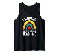 I Survived My First Year of Teaching Elementary Teacher Camiseta sin Mangas