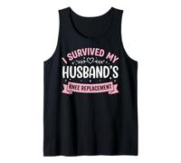 I Survived My Husbands Knee Replacement Cirugia Articular Camiseta sin Mangas