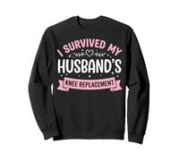 I Survived My Husbands Knee Replacement Cirugia Articular Sudadera