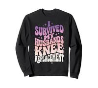 I Survived My Husbands Knee Replacement Cirugia Articular Sudadera