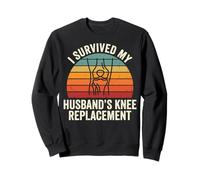 I Survived My Husbands Knee Replacement Cirugia Articular Sudadera
