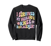 I Survived My Husbands Knee Replacement Cirugia Articular Sudadera