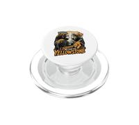 I Survived My Trip To Yellowstone Funny Tourist Souvenir PopSockets PopGrip para MagSafe
