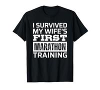 I Survived My Wife'S First Marathon Training Camiseta