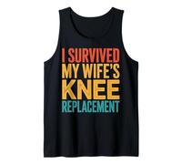 I Survived My Wifes Knee Replacement Camiseta sin Mangas