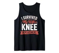 I Survived My Wifes Knee Replacement Camiseta sin Mangas