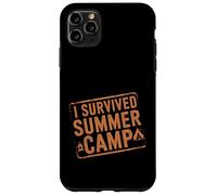 I Survived Summer Camp Camper Outdoor Survivor ||--- Carcasa para iPhone 11 Pro Max