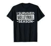 I Survived Volleyball Season Mom Dad Brother Sister Funny Camiseta