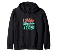 I Swear Because I Care Expresiones de cariño de adultos --- Sudadera con Capucha