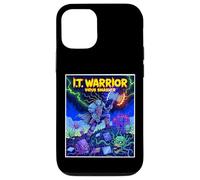 I.T. Warrior PC Tech Hero Estilo cómic Jugadores de computadora Carcasa para iPhone 12/12 Pro