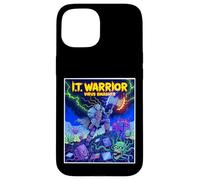 I.T. Warrior PC Tech Hero Estilo cómic Jugadores de computadora Carcasa para iPhone 15