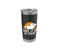 I Take It All In Stride Horse Riding Horse Show Saltar Vaso térmico de acero inoxidable de doble pared
