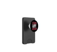 I Teach For Love Not The System Pasión del Maestro PopSockets PopWallet para MagSafe