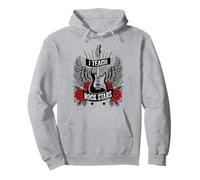 I Teach Rock Stars Rock & Roll Profesor de música de guitarra eléctrica Sudadera con Capucha