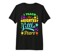 I Teach The Brightest Little Stars: Men Women School Teacher Camiseta Premium